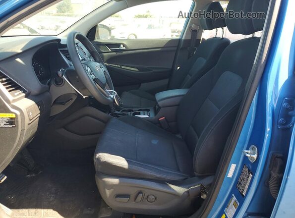 KM8J33A44GU091674 2016 HYUNDAI TUCSON Blue Vista del salpicadero