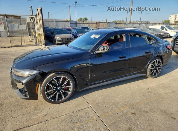 WBA63AV07NFM62332 2022 BMW 4 SERIES Black Задня ліва чверть