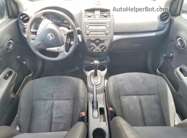 3N1CN7APXJL824887 2018 NISSAN VERSA Silver Instrument cluster view