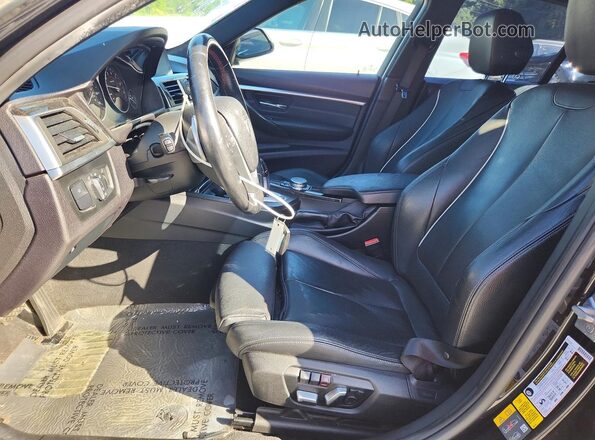 WBA8E1C5XHK480160 2017 BMW 3 SERIES Black Vista del salpicadero
