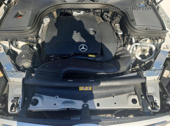 WDC0G8DB0LF698711 2020 MERCEDES-BENZ GLC-CLASS White VIN sticker view