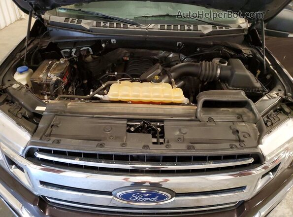 1FTEW1E57JKF43012 2018 FORD F150 Burgundy Շարժիչի բաժամունքի տեսք