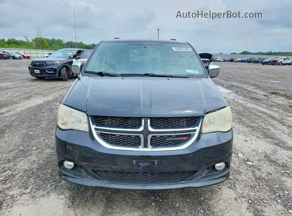 2C4RDGCG2HR825195 2017 DODGE CARAVAN Black Rear view