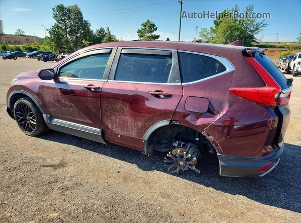 7FARW1H57JE033161 2018 HONDA CR-V Maroon უკანა მარჯვენა