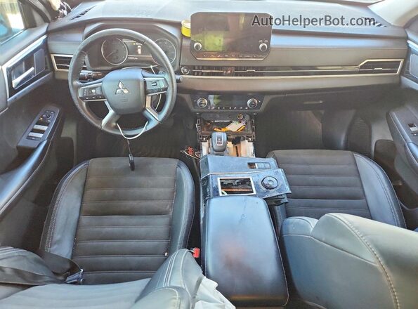 JA4J4UA84NZ052426 2022 MITSUBISHI OUTLANDER Black Вид щитка приладів