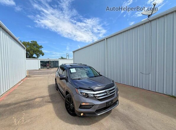 5FNYF5H98GB020171 2016 HONDA PILOT Gray Tył lewy