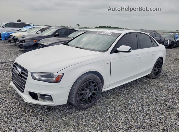 WAUBFAFL2GN015530 2016 AUDI A4 Белый Задняя левая четверть