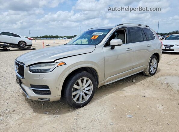 YV4A22PK0G1038685 2016 VOLVO XC90 Gold Задня ліва чверть