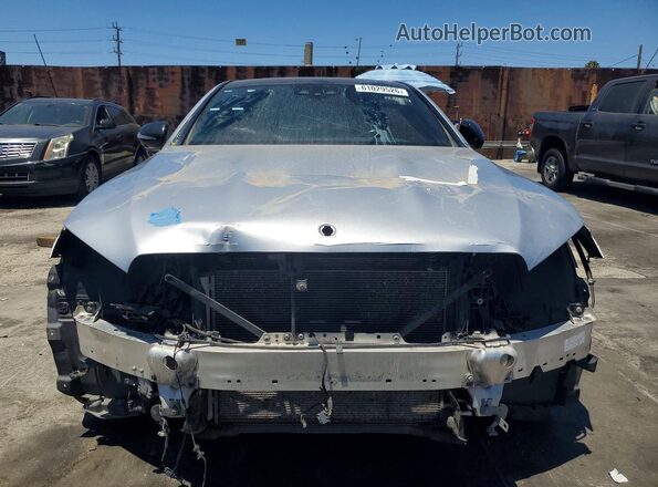 W1KZF8EB5NB020387 2022 MERCEDES-BENZ E-CLASS Silver Rear view