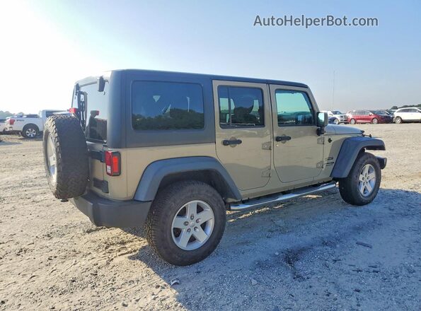 1C4BJWDG8JL858915 2018 JEEP WRANGLER Beige წინა მარჯვენა