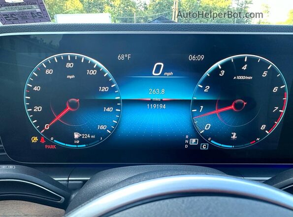 4JGFB4KE0LA187853 2020 MERCEDES-BENZ GLE Blue Առջևի վահանակի տեսք