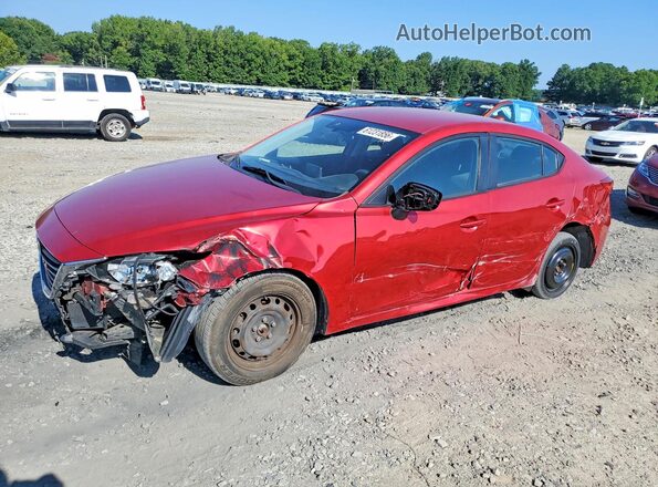 3MZBM1T70GM240133 2016 MAZDA 3 Red Trasero izquierdo
