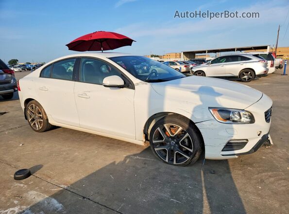 YV126MFL5J2452798 2018 VOLVO S60 White Vista frontal
