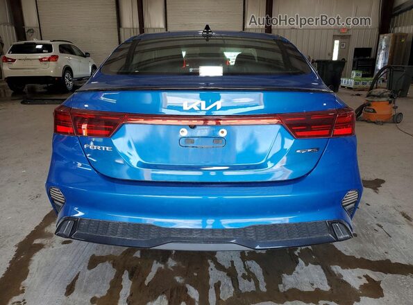 3KPF54AD4PE543860 2023 KIA FORTE Blue Front interior view