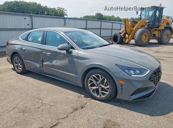 5NPEF4JA7LH060979 2020 HYUNDAI SONATA Gray Widok z przodu