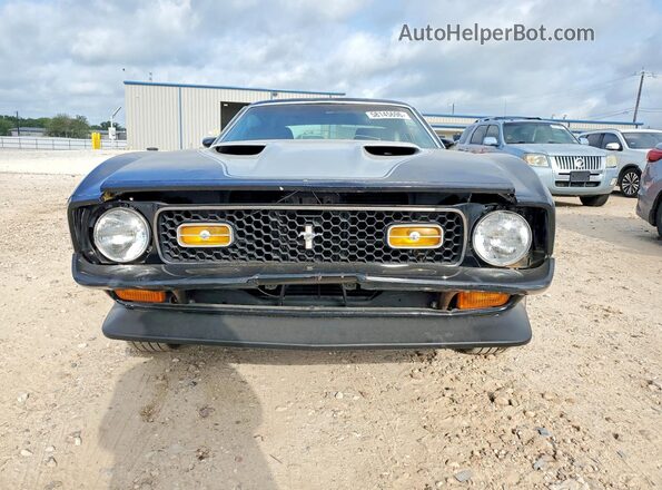 1F01H190767 1971 FORD MUSTANG Черный Вид сзади
