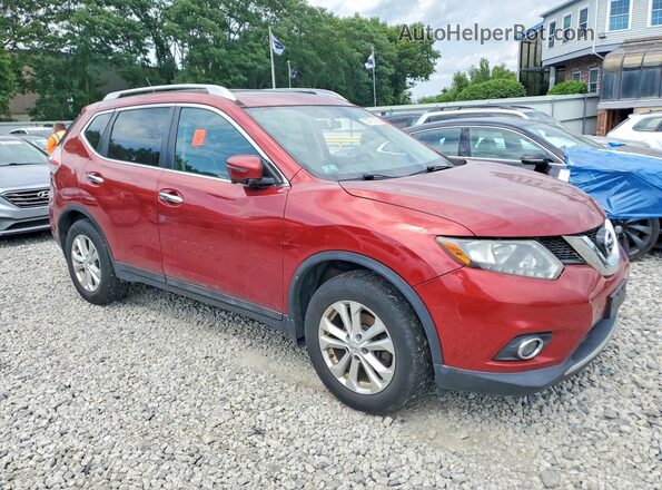 5N1AT2MV6GC814395 2016 NISSAN ROGUE Red წინა ხედი
