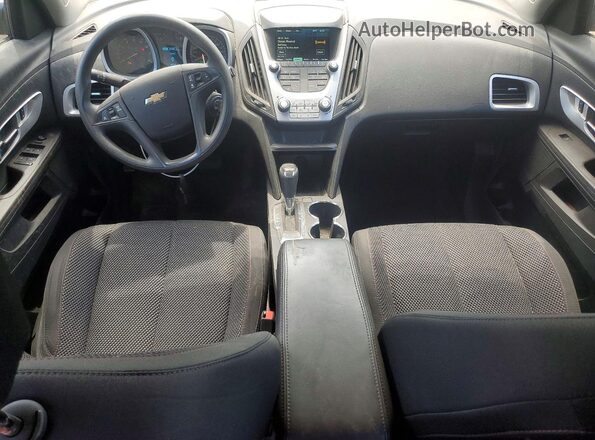 2GNALBEK7H1583658 2017 CHEVROLET EQUINOX Black ხელსაწყოთა პანელის ხედი