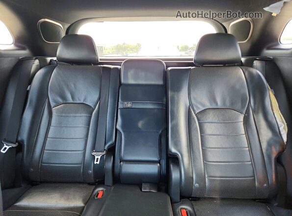2T2BZMCA2HC056898 2017 LEXUS RX 350 Black Rear interior view