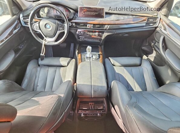 5UXKR0C5XG0P26429 2016 BMW X5 Черный Вид щитка приборов
