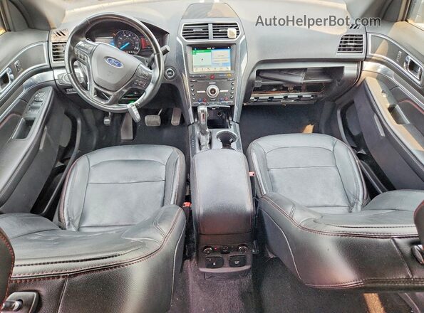 1FM5K8GT9KGB27852 2019 FORD EXPLORER Black Սարքավորումների վահանակի տեսք