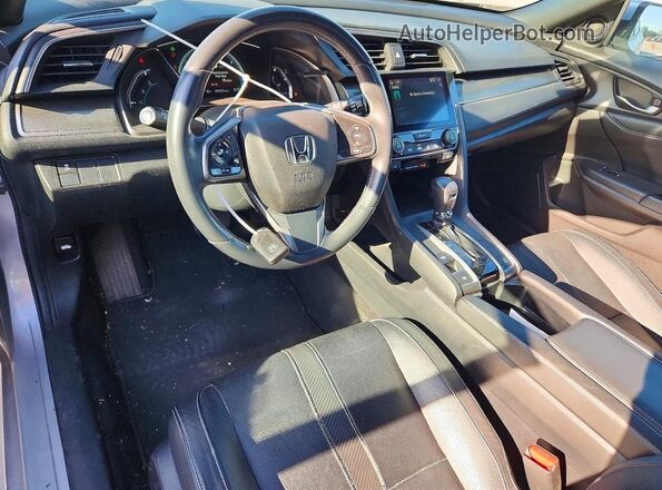 SHHFK7H78HU208346 2017 HONDA CIVIC Silver Widok zestawu wskaźników