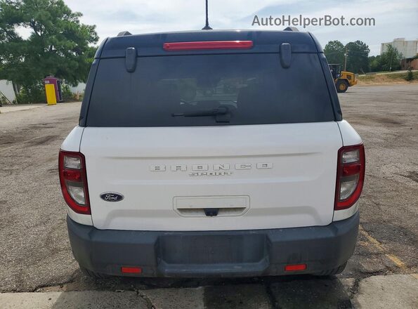3FMCR9C63MRB08802 2021 FORD BRONCO Белый Вид салона спереди