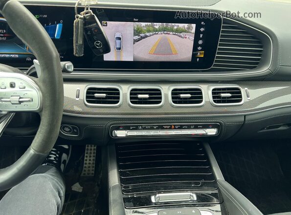 4JGFD6BB2MA328662 2021 MERCEDES-BENZ GLE Black Vista de los asientos traseros