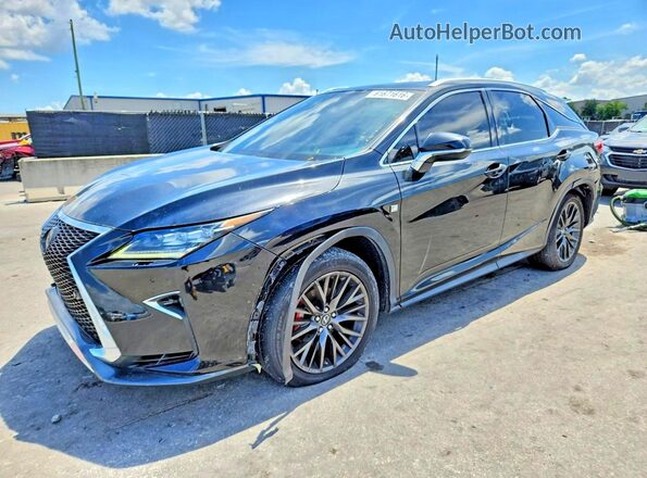 2T2BZMCA2HC056898 2017 LEXUS RX 350 Black Rear left