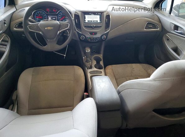 1G1BE5SM9G7302971 2016 CHEVROLET CRUZE Black Սարքավորումների վահանակի տեսք