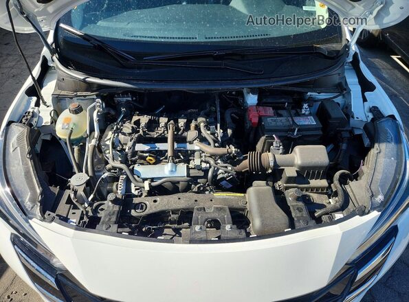 3N1CN8DV5SL875022 2025 NISSAN VERSA White Vista del compartimento del motor