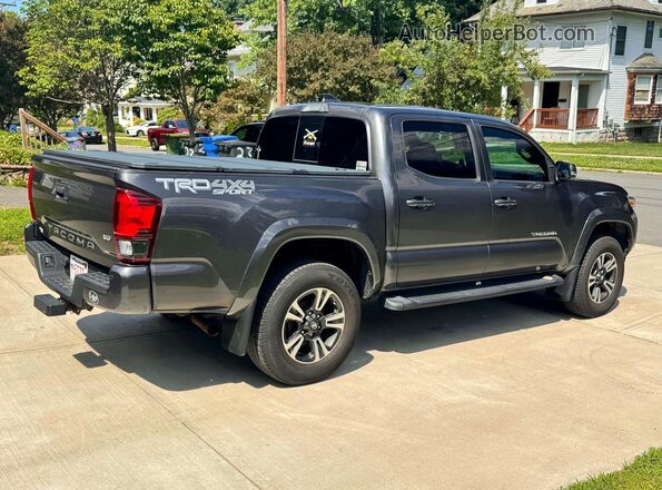 3TMCZ5ANXKM239629 2019 TOYOTA TACOMA Charcoal წინა ხედი