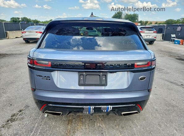 SALYK2FV1LA247837 2020 LAND ROVER RANGE Серый Вид салона спереди