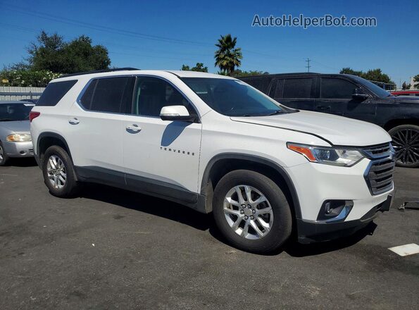 1GNERHKW4KJ134140 2019 CHEVROLET TRAVERSE White წინა ხედი