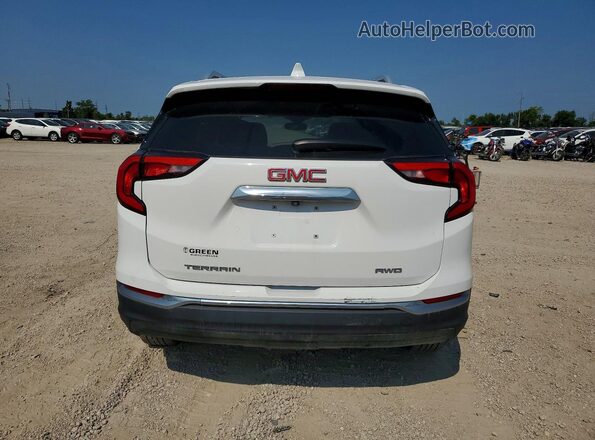 3GKALVEV4LL106833 2020 GMC TERRAIN White Widok wnętrza z przodu