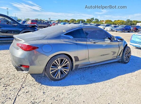 JN1CV7EK4HM111241 2017 INFINITI Q60 Gray Առջևի աջ