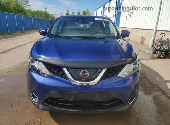 JN1BJ1CR4HW136245 2017 NISSAN QASHQAI Blue Widok z przodu