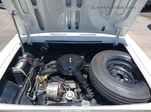 40967W283061 1970 CHEVROLET CORVAIR CONVERTIBLE Белый Вид сзади