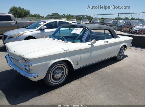 40967W283061 1970 CHEVROLET CORVAIR CONVERTIBLE Белый Передняя левая четверть