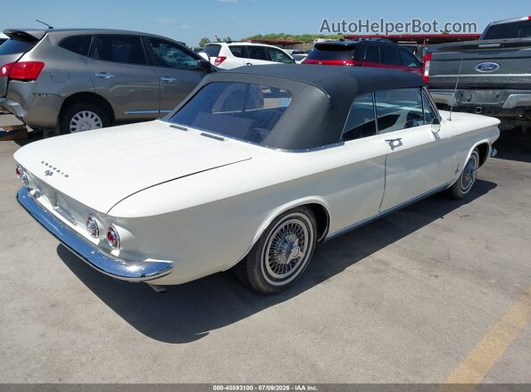 40967W283061 1970 CHEVROLET CORVAIR CONVERTIBLE Белый Задняя правая четверть