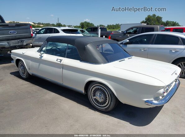 40967W283061 1970 CHEVROLET CORVAIR CONVERTIBLE Белый Задняя левая четверть