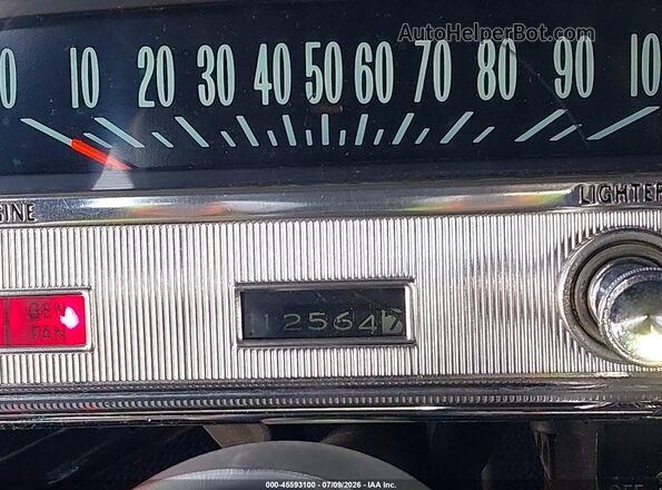 40967W283061 1970 CHEVROLET CORVAIR CONVERTIBLE Белый 