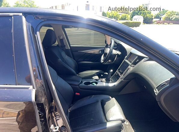 JN1EV7APXKM540059 2019 INFINITI Q50 Black Vista trasera