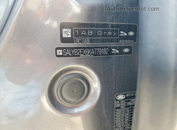 SALYB2EX6KA779182 2019 LAND ROVER RANGE ROVER Black Սալոնի 360 աստիճան տեսք