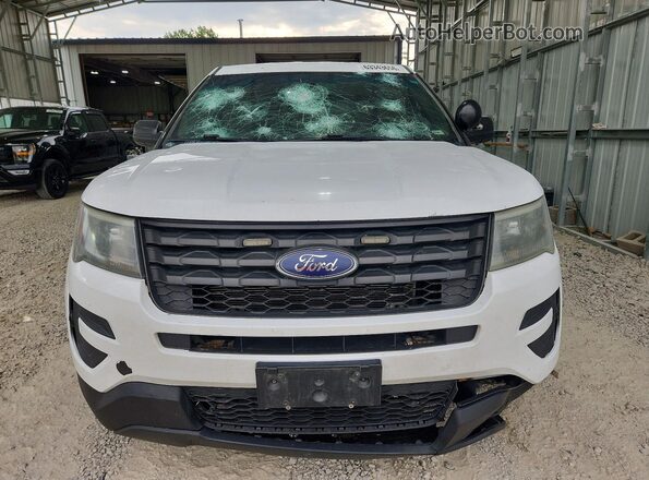 1FM5K8AR5GGA20382 2016 FORD EXPLORER White Հետևի տեսք