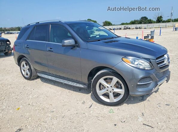 4JGDA5JB3HA845311 2017 MERCEDES-BENZ GLE Gray Front view