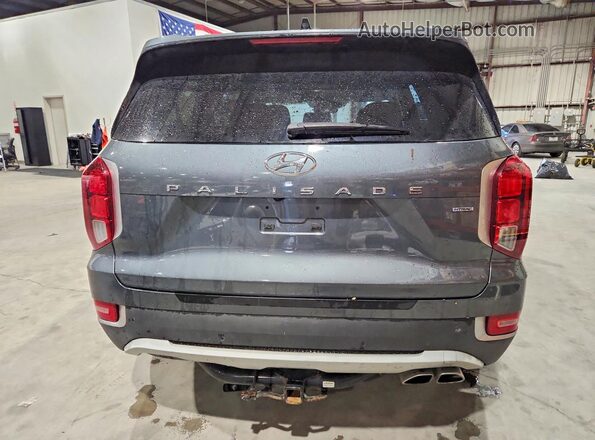 KM8R4DHE4NU415336 2022 HYUNDAI PALISADE Gray Vista interior delantera