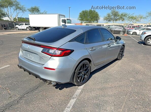 19XFL2H80PE006034 2023 HONDA CIVIC Silver Front view
