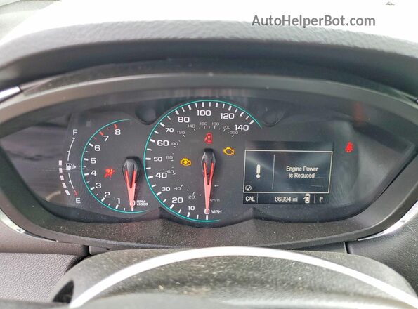 3GNCJLSB7JL332734 2018 CHEVROLET TRAX Gray Vista de los asientos traseros
