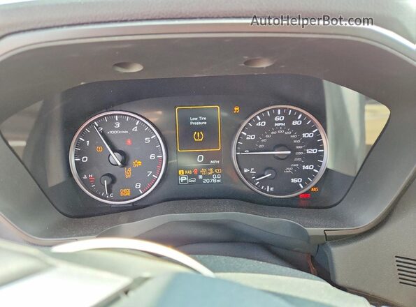 4S4WMAAD5T3423788 2026 SUBARU ASCENT White Vista del cuadro de instrumentos